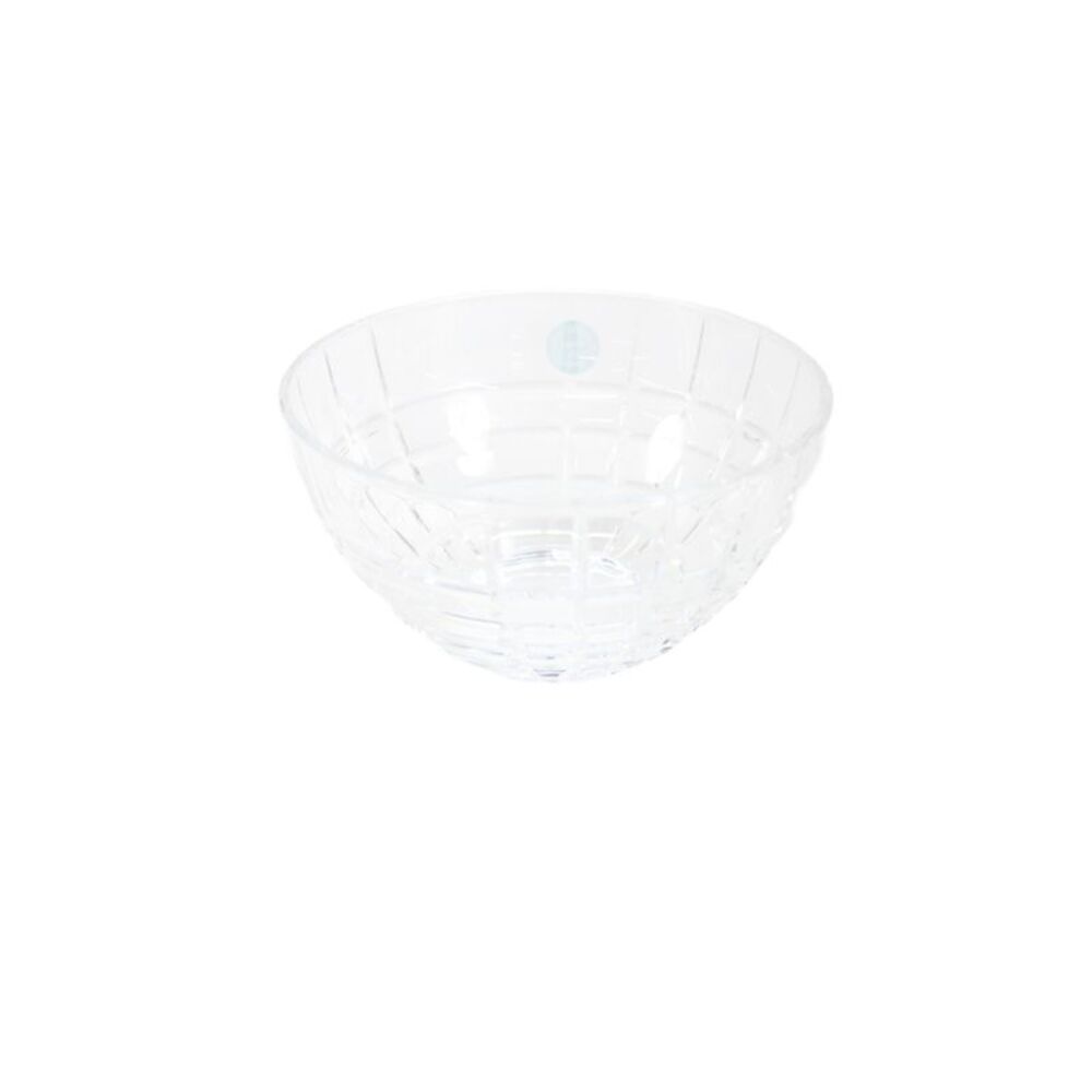 Tiffany & Co Clear Cut Crystal Geometric Small Serving Dish Bowl
